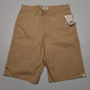 New Vans Billmar-K New Dirt Tan Chino Shorts Skating Ripstop 28